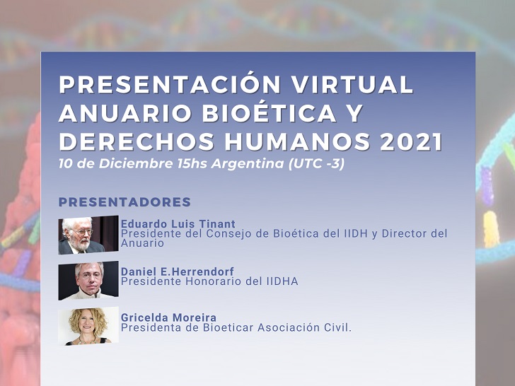 Presentación del Anuario de Bioética y Derechos Humanos